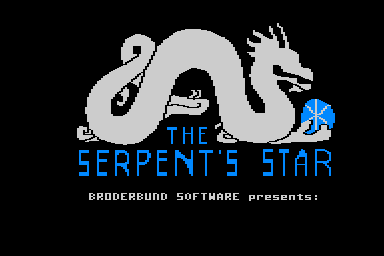 Serpent's Star, The - C64 Screen