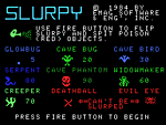 Slurpy - Colecovision Screen