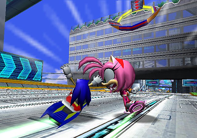 Sonic Riders - Xbox Screen