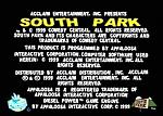 South Park - PlayStation Screen
