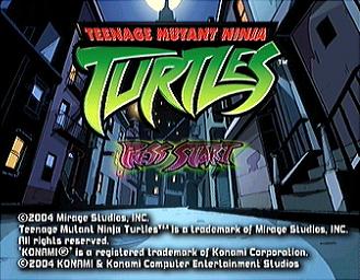 Teenage Mutant Ninja Turtles - Xbox Screen
