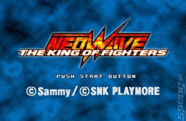 The King of Fighters NeoWave - PS2 Screen