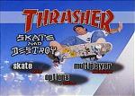 Thrasher - PlayStation Screen