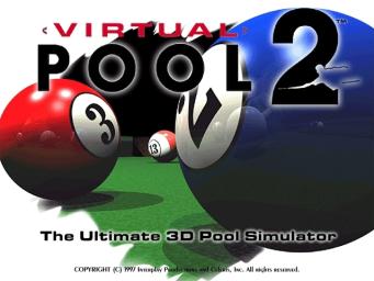 Virtual Pool 2 - PC Screen