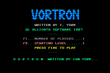Vortron - C64 Screen