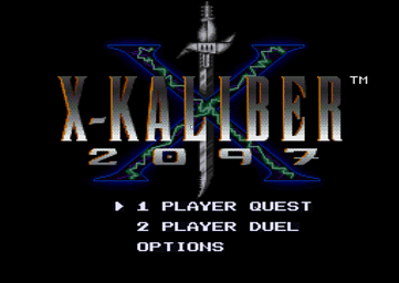 X-Kaliber 2097 - SNES Screen